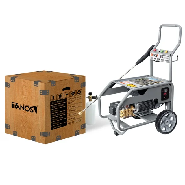 کارواش صنعتی ۲۲۰ بار تانوس مدل HPW-01-220