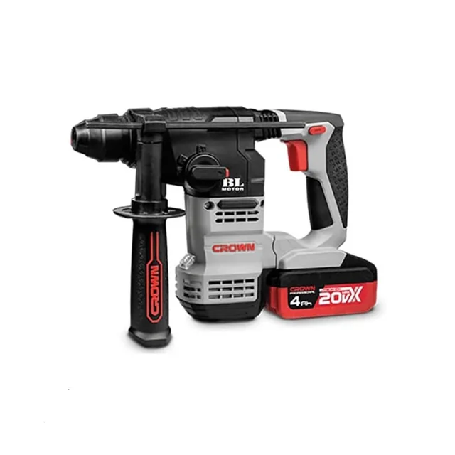 دریل بتن کن شارژی ۲۰ ولت ۴ آمپر لیتیوم آیون CT28001HX