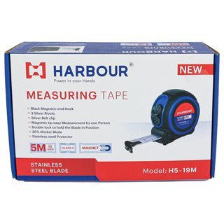 متر دستی ۵ متری هاربر مدل H5-19M