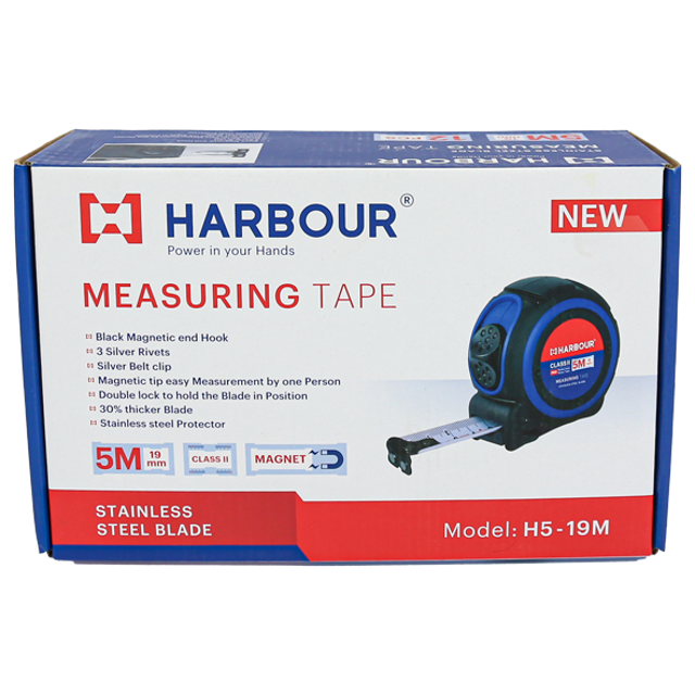 متر دستی ۵ متری هاربر مدل H5-19M