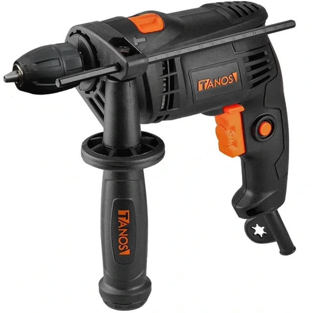 دریل چکشی سه نظام اتوماتیک ۱۰ میلیمتر ۵۰۰ وات تانوس مدل ID-1050A