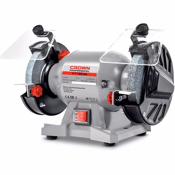 چرخ سنباده دو طرفه ۱۲۵ میلیمتر ۱۷۰ وات  کرون CT13545