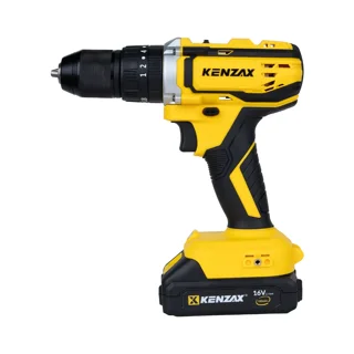 دریل پیچ گوشتی شارژی 16 ولت دوسرعته چکشی 32 نیوتن متر  کنزاکس مدل ۸۱۱۶