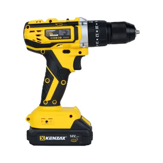 دریل پیچ گوشتی شارژی 16 ولت دوسرعته چکشی 32 نیوتن متر  کنزاکس مدل ۸۱۱۶