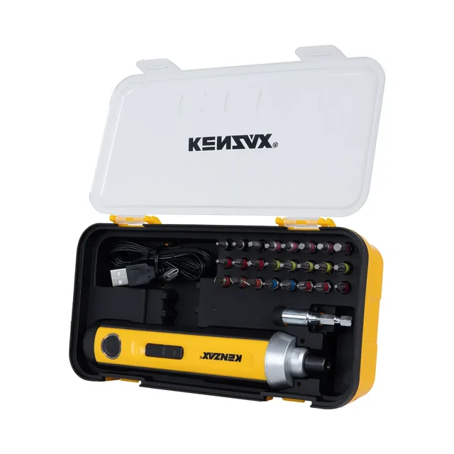 ست پیچ گوشتی شارژی قلمی 3/6 ولت کنزاکس مدل 8204