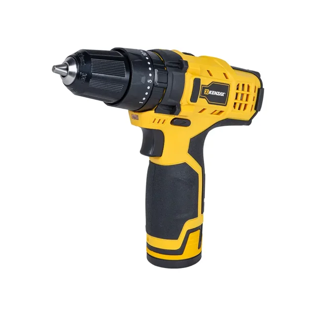 دریل پیچ گوشتی شارژی 12 ولت دوسرعته چکشی 30 نیوتن متر کنزاکس مدل ۸۲۱۲