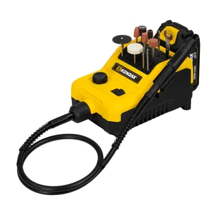 کیت فرز مینیاتوری شارژی 33 پارچه 20 ولت کنزاکس مدل ۸۳۰۹