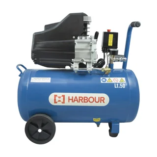 کمپرسور باد 50 لیتری 2 اسب بخار هاربر مدل H50L