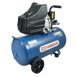 کمپرسور باد 50 لیتری 2 اسب بخار هاربر مدل H50L