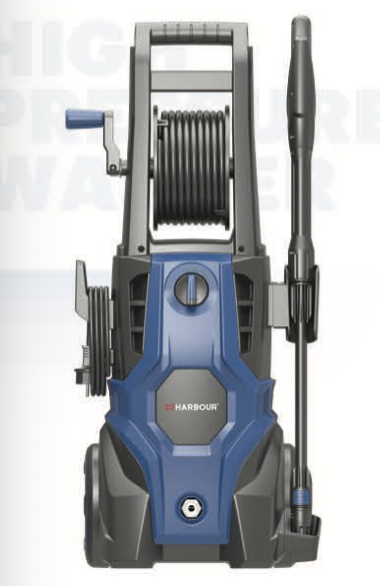کارواش ۱۶۵ بار (۲۱۰۰ وات دینامی) هاربر مدل HE11803