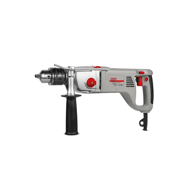 دریل گیربکسی ۱۶ میلی متر ۱۲۰۰ وات سه نظام آچاری با کد CT 10120