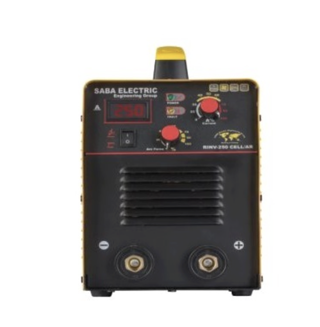 دستگاه جوش اینورتر 250 آمپر تک فاز صباالکتریک مدل R-INV-250 CELL/AR