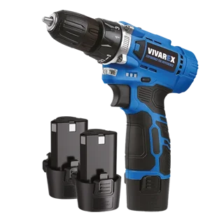 دریل شارژی ٢ باطری بدون لوازم 12 ولت ویوارکس مدل VR1215V-2B