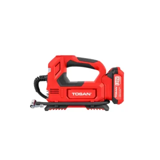 کیت کمپرسور فندکی و چراغ قوه شارژی 20ولت توسن مدل 9799